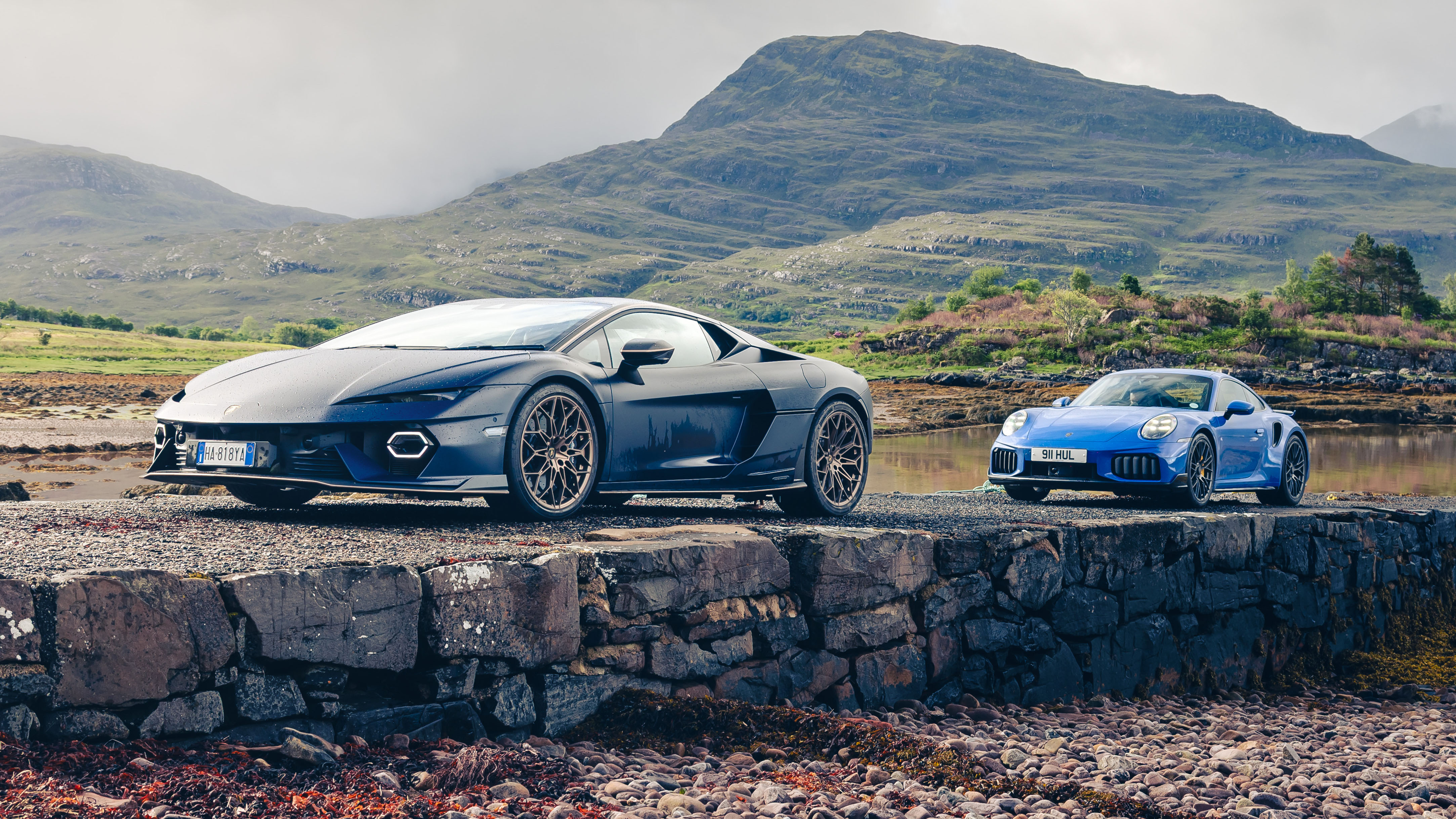 Lamborghini Temerario vs Porsche 911 Turbo Top Gear