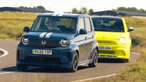Honda Super-N vs Abarth 500e Top Gear 2026
