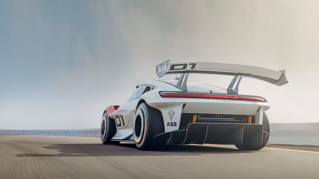TG's concept of 2021: the Porsche Mission R | Top Gear