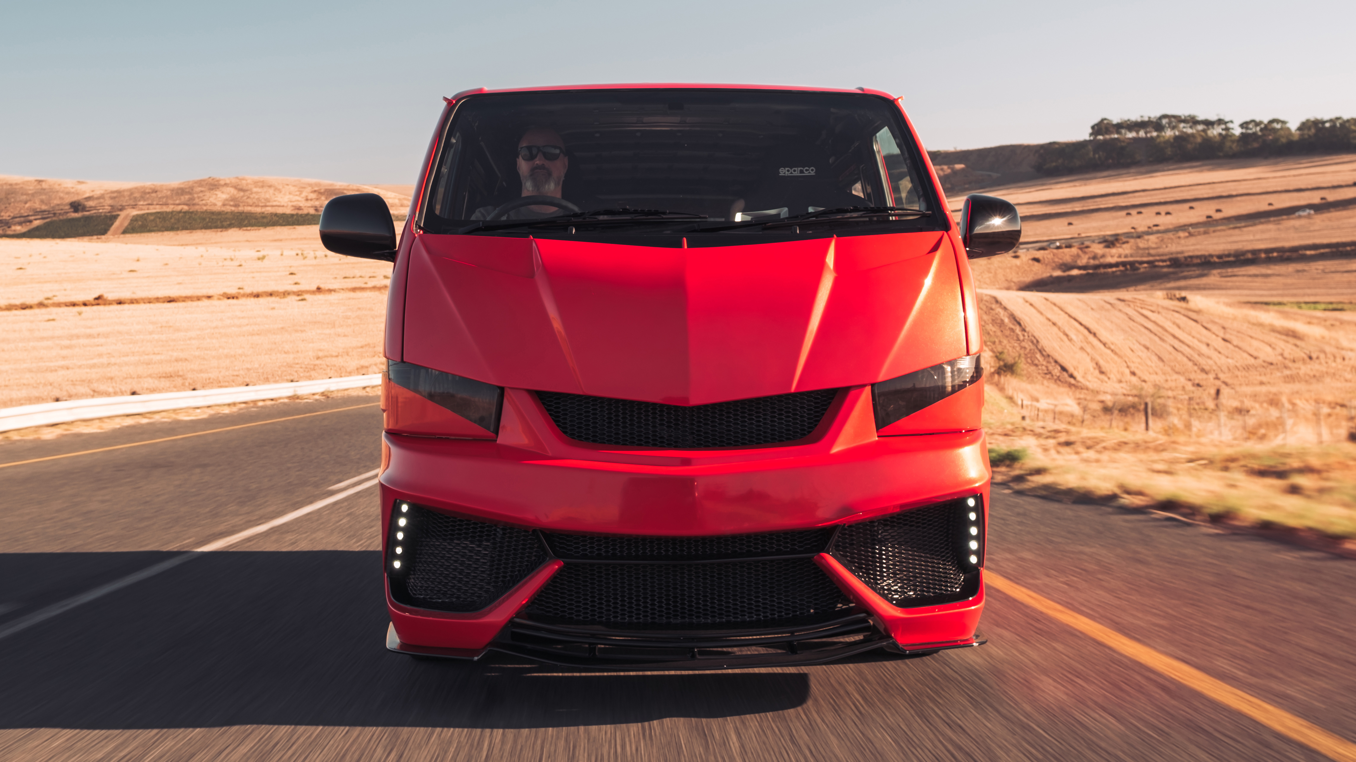 This is a 600bhp Lamborghini-inspired V12 minibus taxi | Top Gear