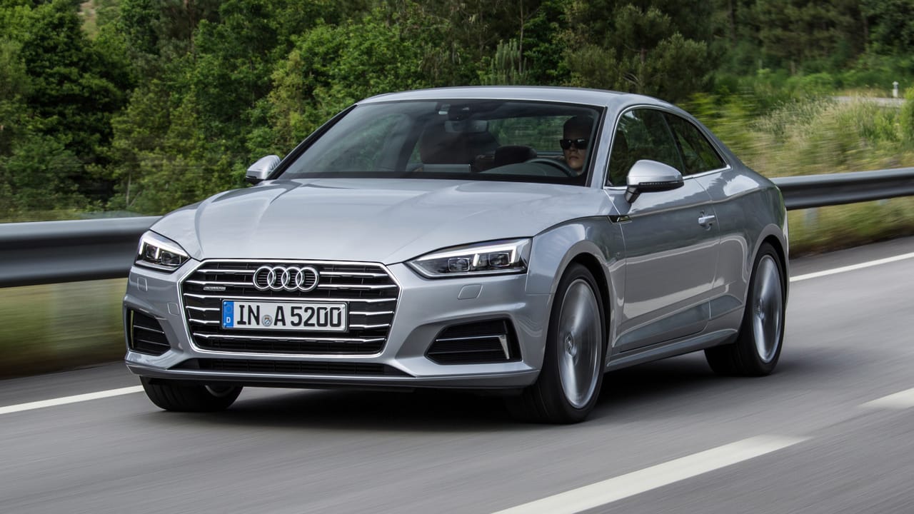 Review, the lighter, techier new Audi A5 Coupe Reviews 2025 | Top Gear