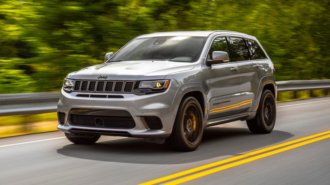 Jeep Grand Cherokee Trackhawk review 707bhp SUV driven Reviews 2025