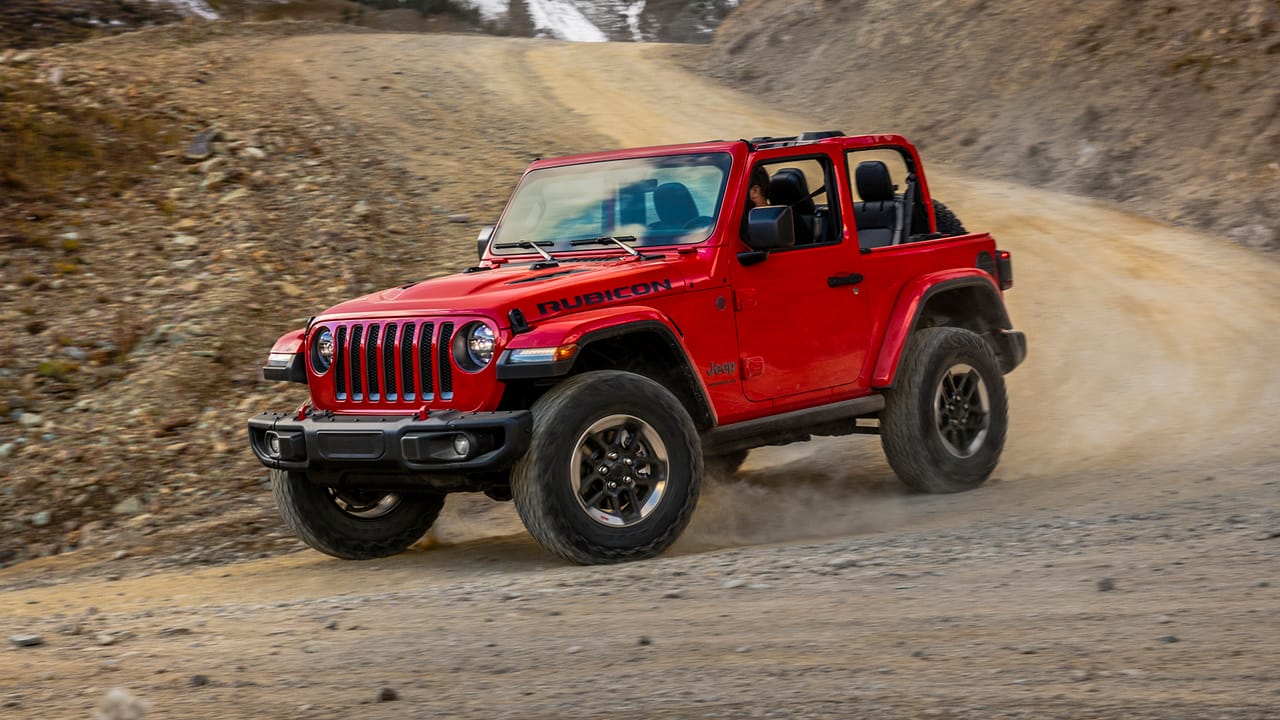 Тюнингованный Jeep Wrangler 2018