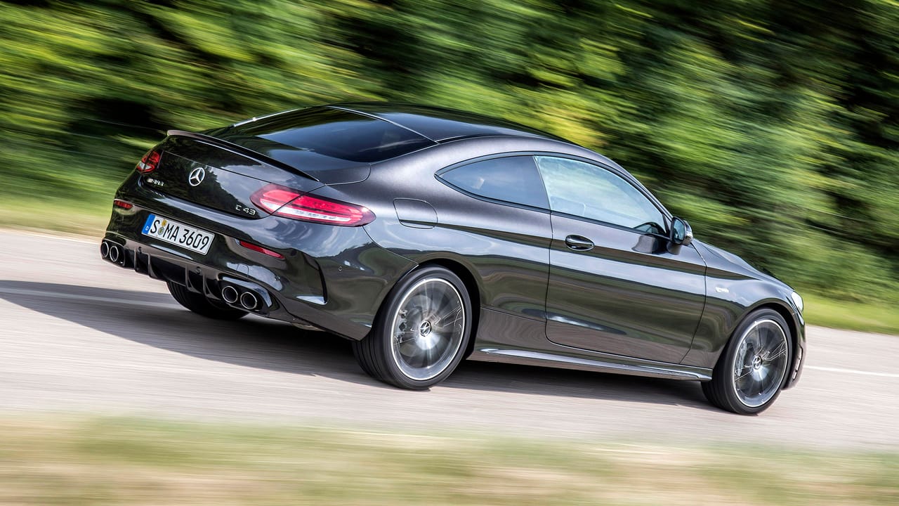 MercedesAMG C43 review new twinturbo CClass driven Reviews 2024