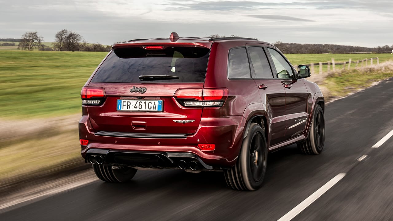 Jeep Trackhawk review Hellcatengined Grand Cherokee hits Britain