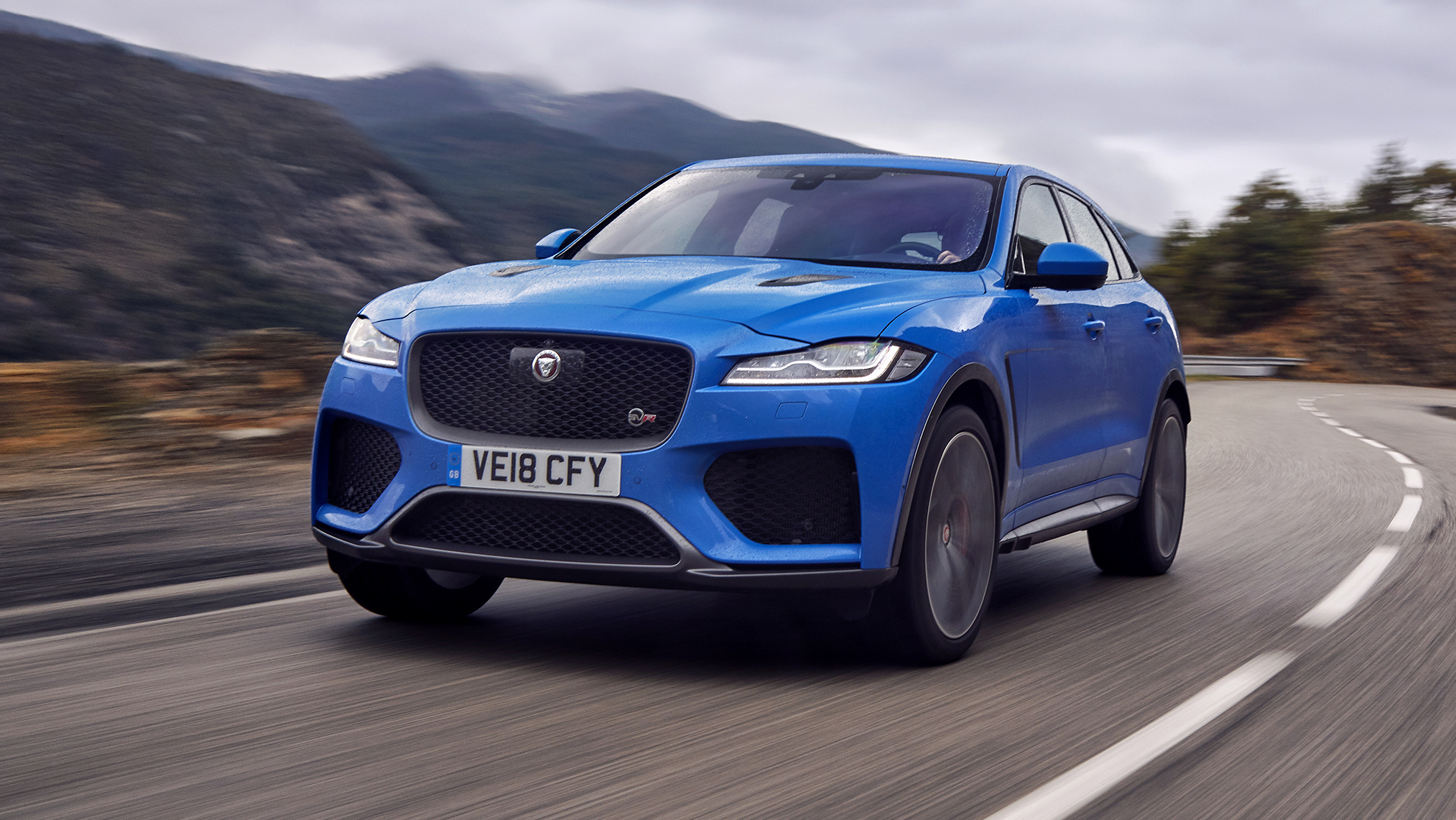 Jaguar F Pace SVR Driving Engines Performance Top Gear