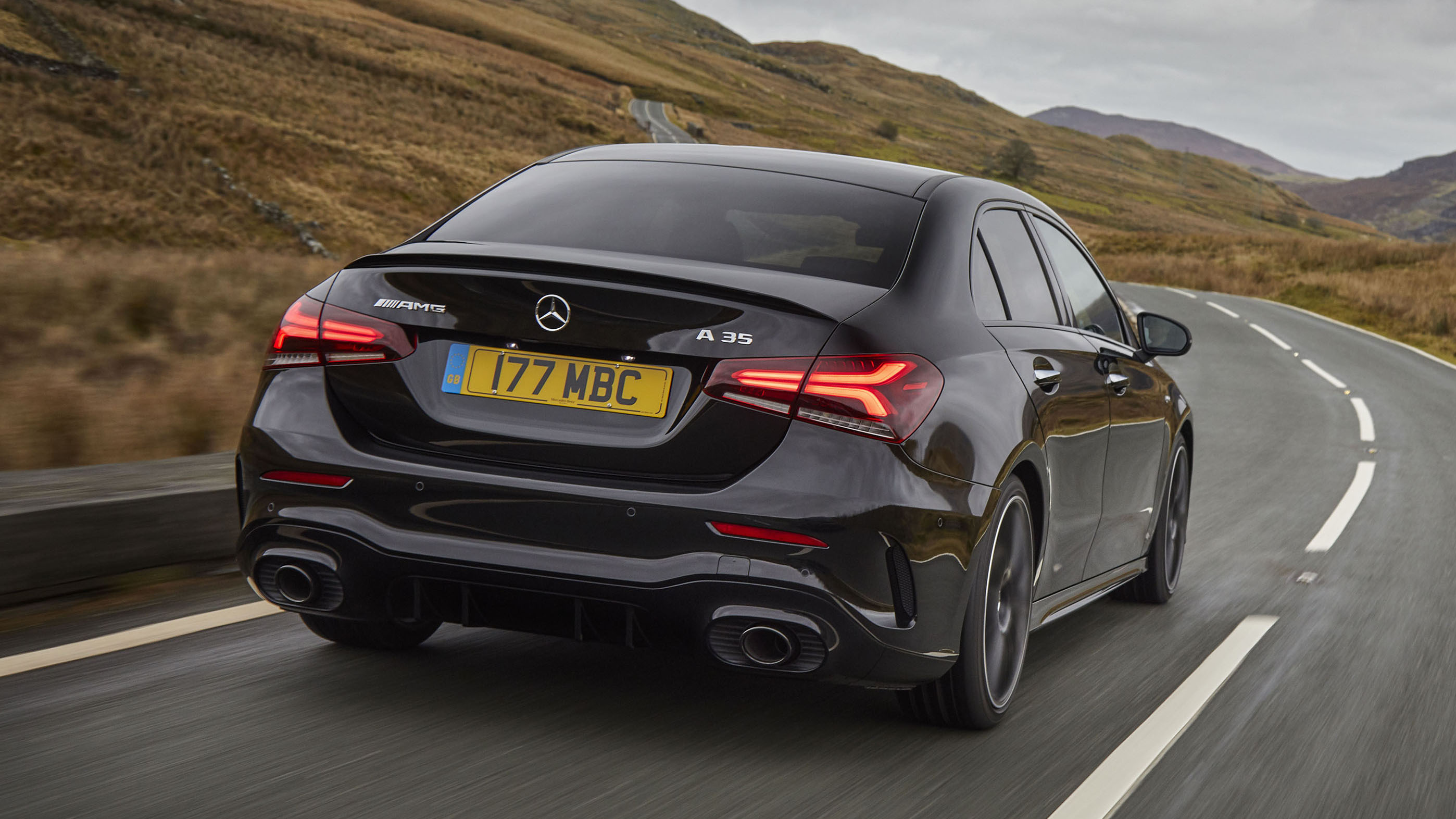 Mercedes A35 Saloon Review Four Door Amg Driven Top Gear