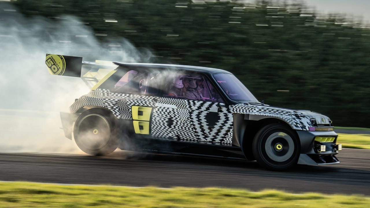 Renault R5 Turbo 3E review: electric drift machine proves the hot hatch ...