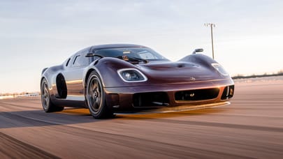 The 700bhp Radford 62-2 Pikes Peak car finished first in its class