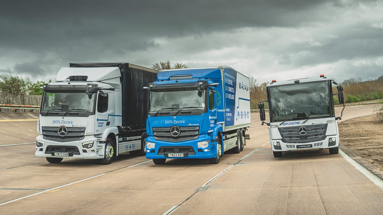 Mercedes-Benz eEconic and eActros review: EVs as big as the problem they  face Reviews 2026 | Top Gear, image size:1280x720