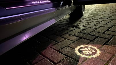 How Bentley’s ‘door projector’ takes personalisation to a new (floor) level
