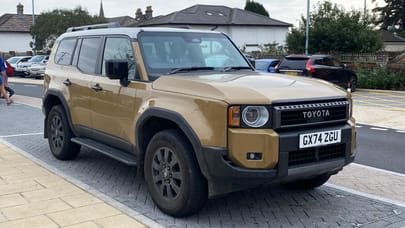 Crikey, someone tried to pinch our Toyota Land Cruiser!