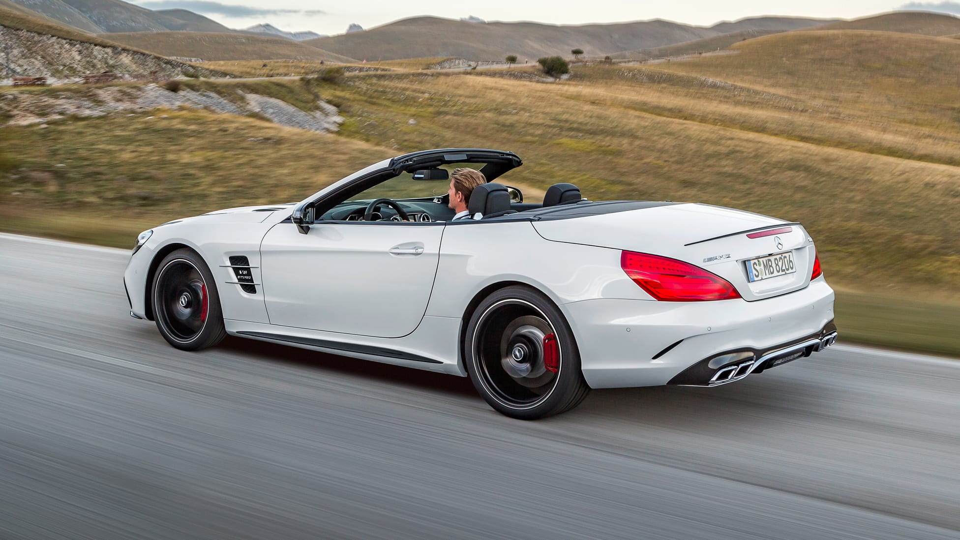 Review the 577bhp MercedesAMG SL63 in the UK Reviews 2024 Top Gear