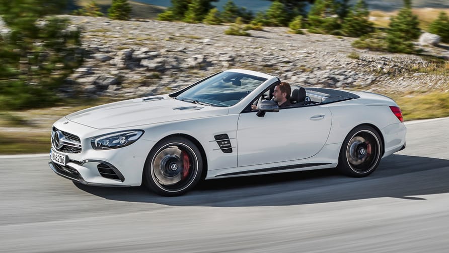 Review the 577bhp MercedesAMG SL63 in the UK Reviews 2023 Top Gear