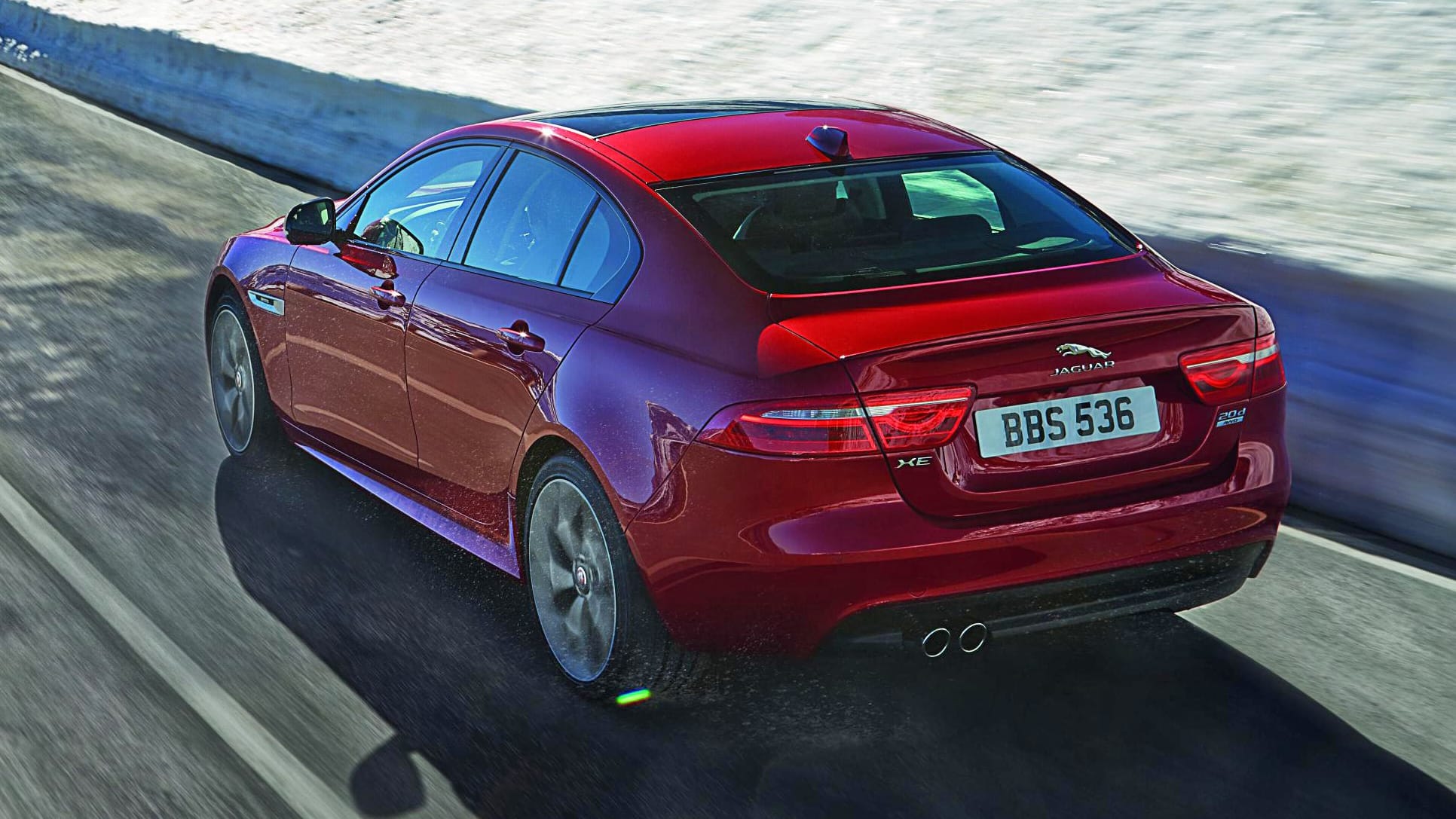 Jaguar XE allwheel drive review baby Jag driven in the UK Reviews