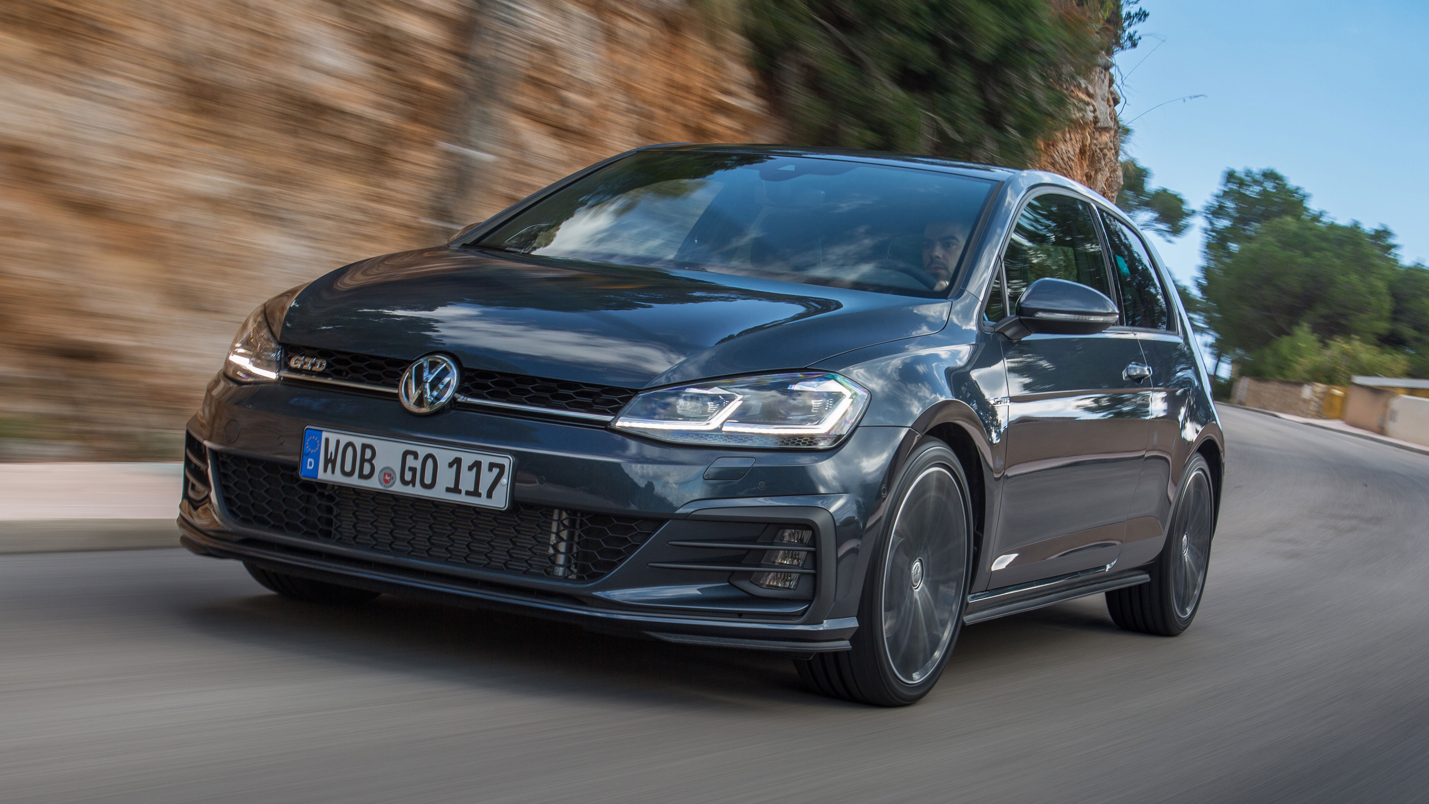 VW Golf GTD review updated diesel GTI driven (20172018) Top Gear