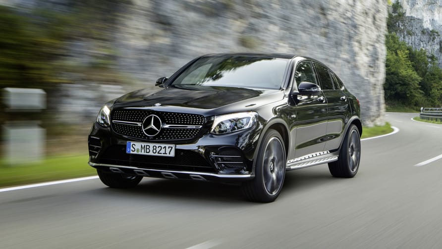MercedesAMG GLC 43 Coupe review 362bhp SUV tested Reviews 2024 Top Gear