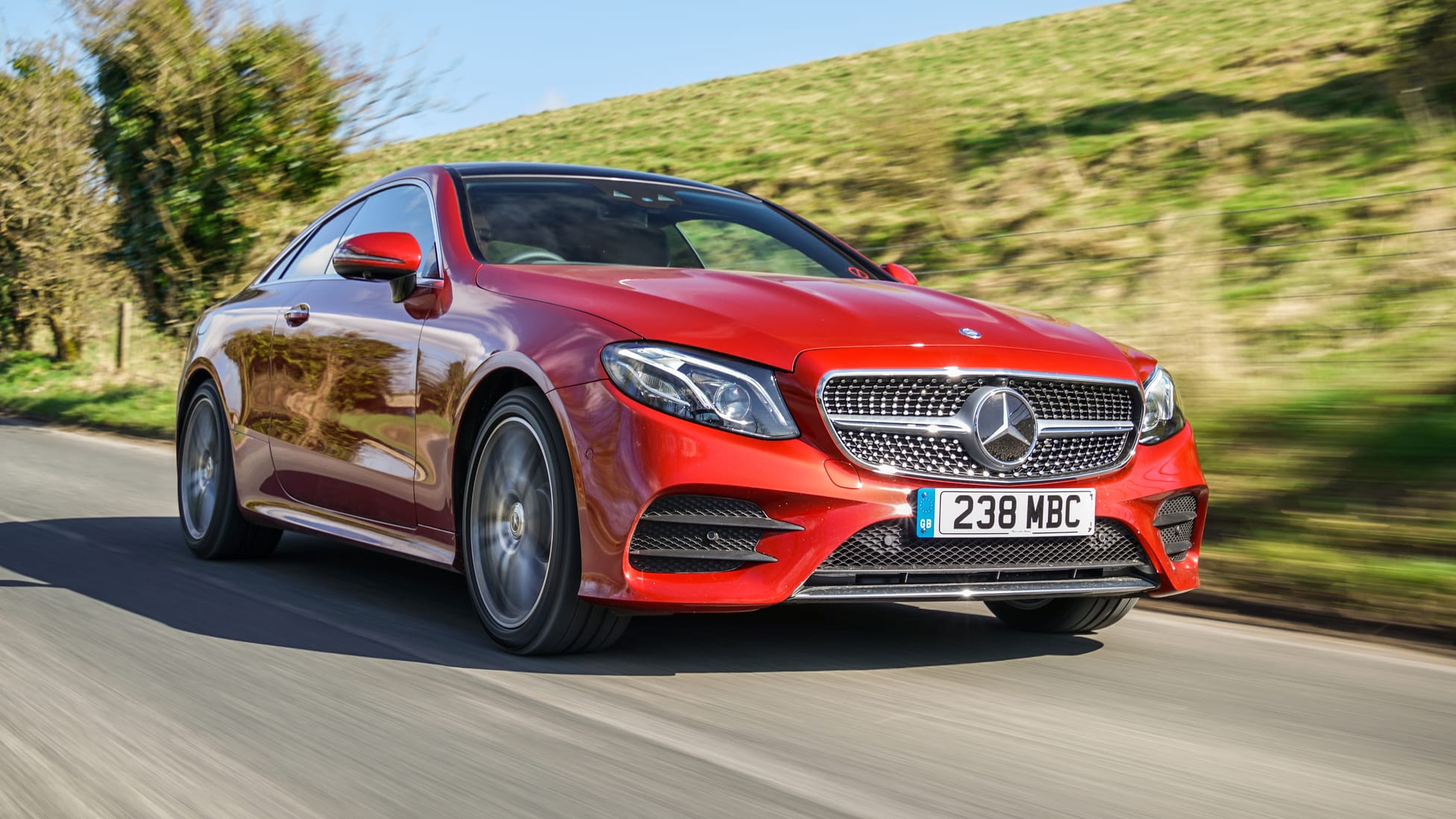 Mercedes EClass Coupe review E400 driven in UK Reviews 2024 Top Gear