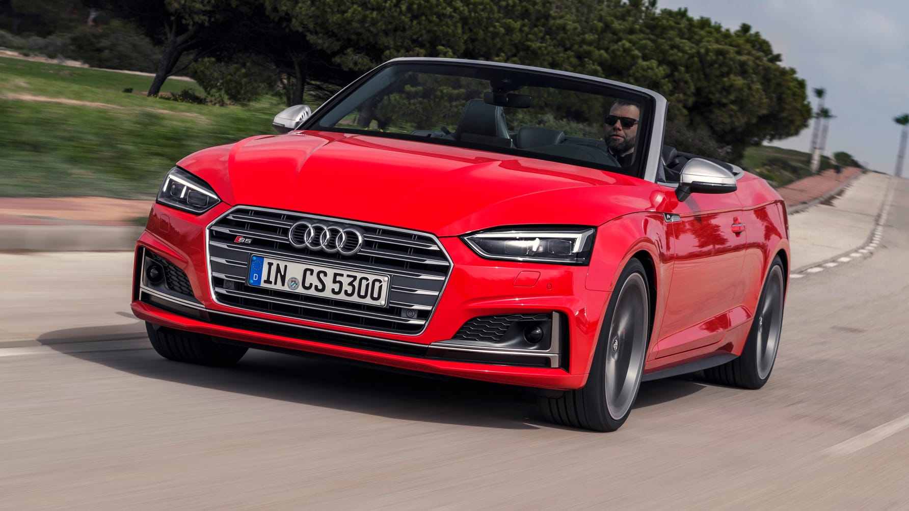 Audi S5 Cabriolet review quick V6 cabrio driven Reviews 2024 Top Gear