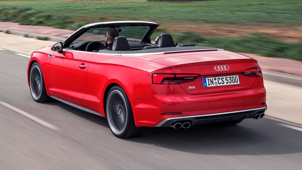 Audi S5 Cabriolet review quick V6 cabrio driven Reviews 2025 Top Gear