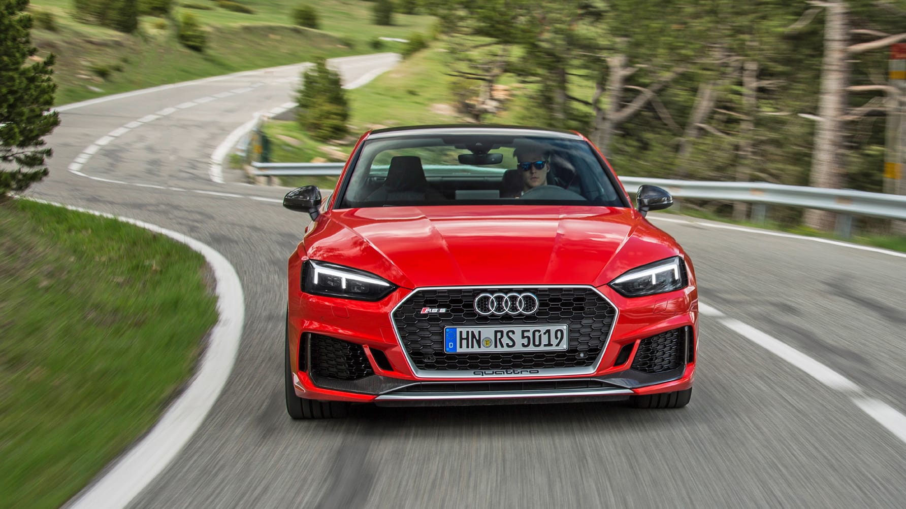 Audi RS5 Coupe review: 444bhp BMW M4 rival tested Reviews 2026 | Top Gear