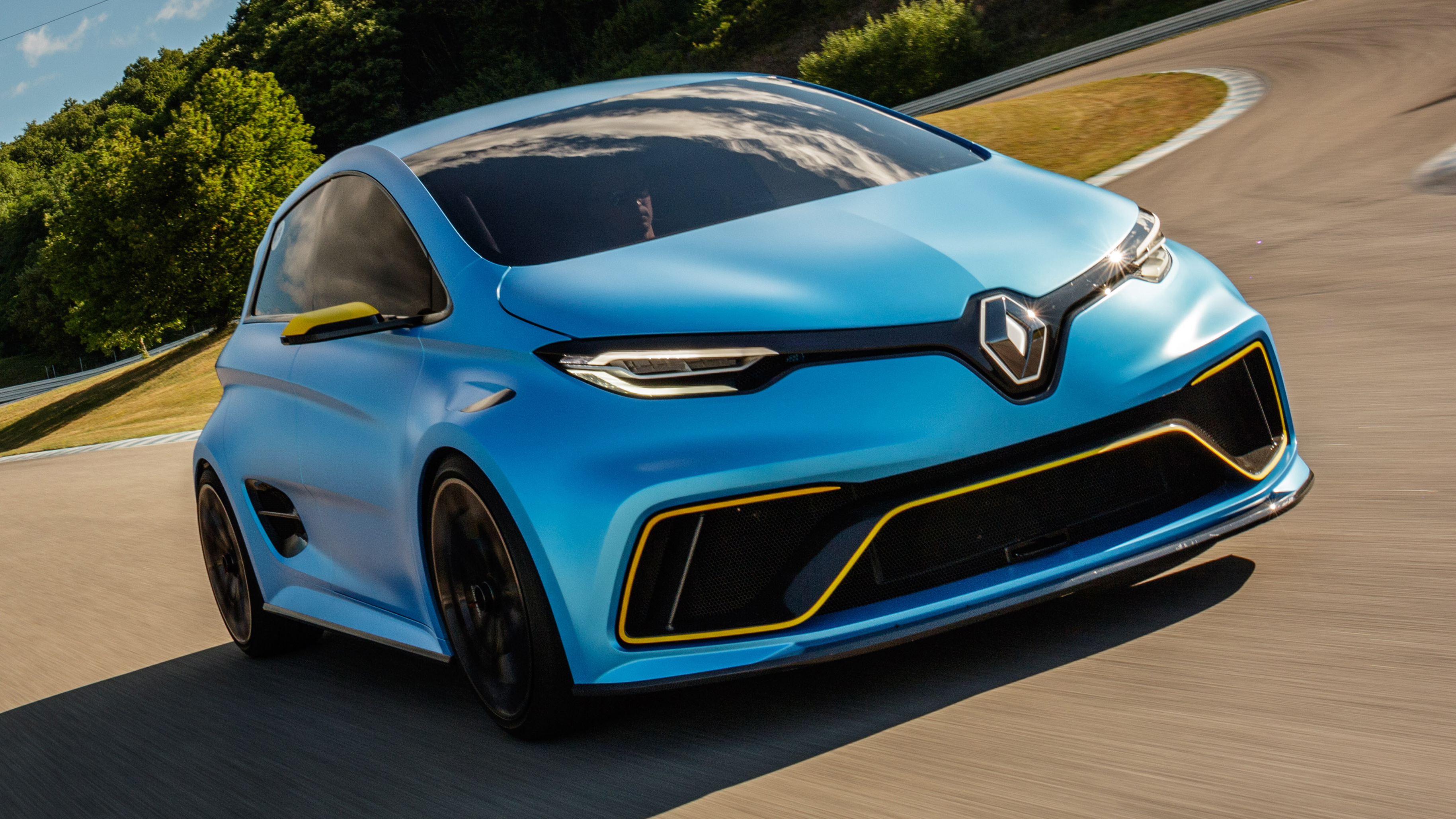 Renault Zoe e Sport review 460bhp supermini driven Top Gear