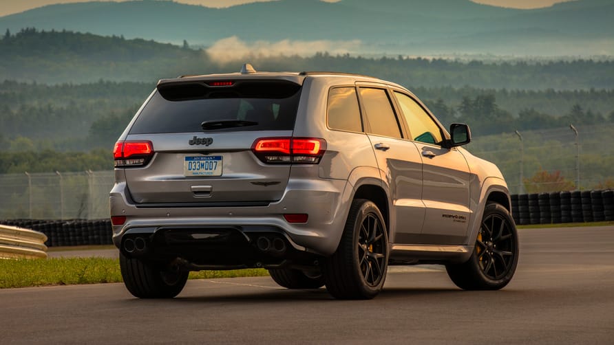Jeep Grand Cherokee Trackhawk review 707bhp SUV driven Reviews 2025 Top Gear