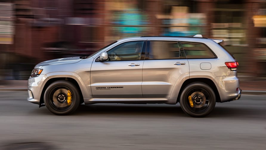 Jeep Grand Cherokee Trackhawk review 707bhp SUV driven Reviews 2025 Top Gear