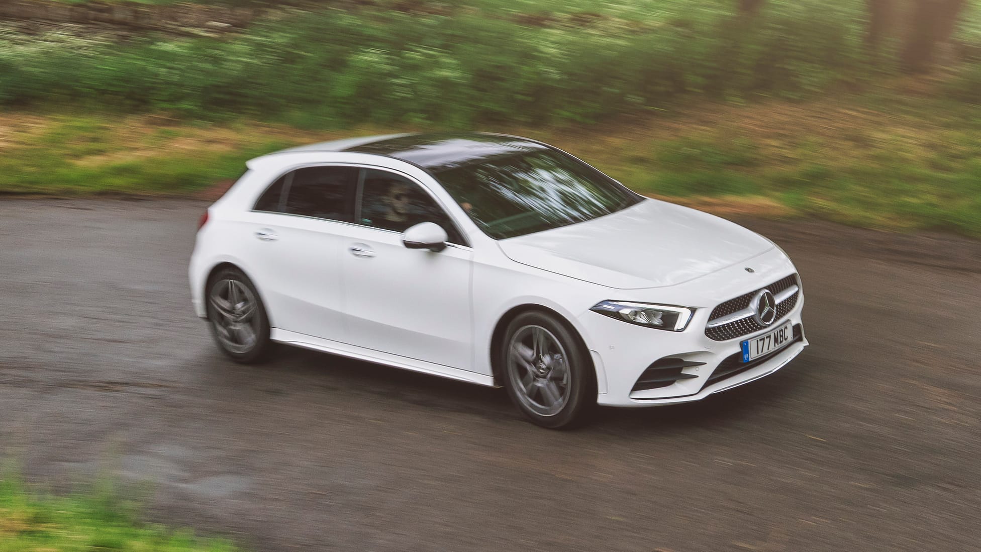 Mercedes AClass A180d review AMG Line driven in Britain Reviews 2024