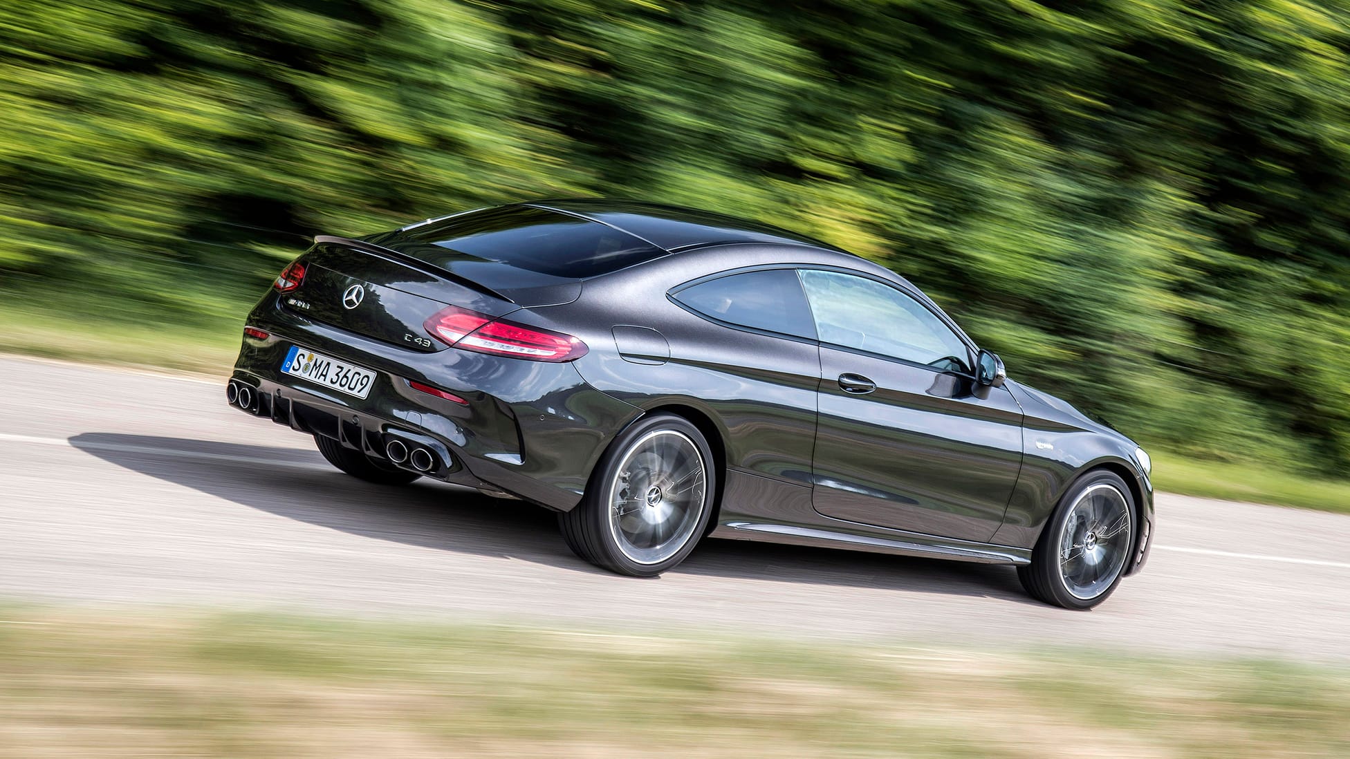 MercedesAMG C43 review new twinturbo CClass driven Reviews 2024