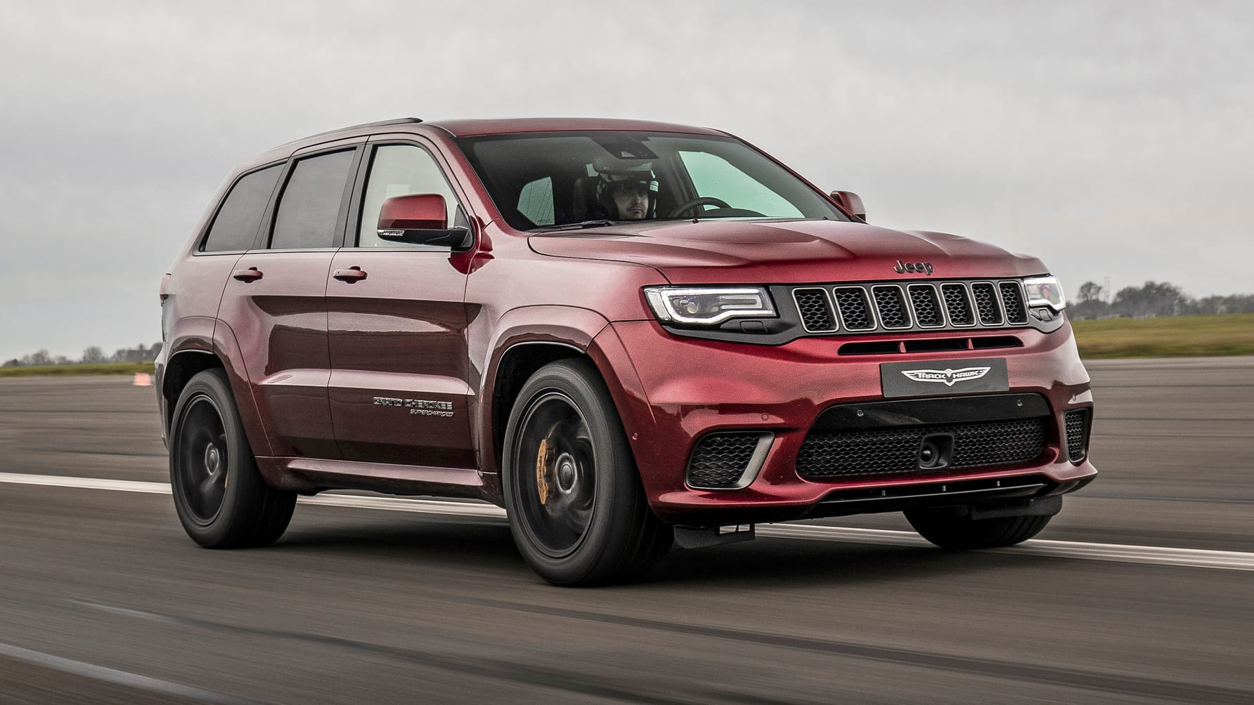 Jeep Trackhawk review Hellcatengined Grand Cherokee hits Britain Reviews 2025 Top Gear
