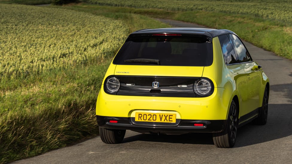 Honda e review first UK test Reviews 2024 Top Gear