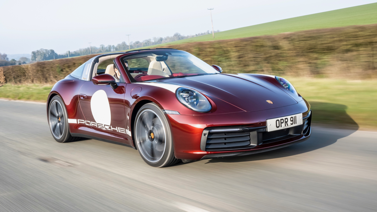 Porsche 911 Targa 4S review: Heritage Design Edition tested Reviews 2023 | Top  Gear