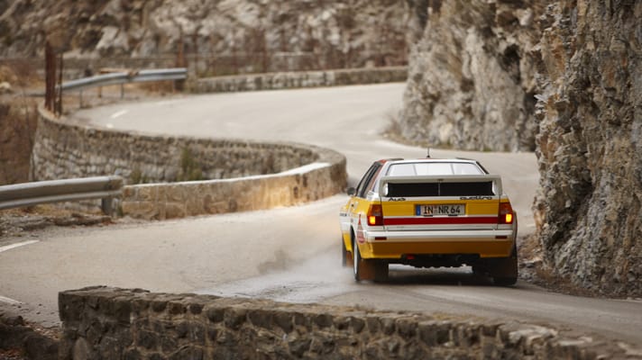 That time we rode with Walter Rohrl in an Audi Quattro