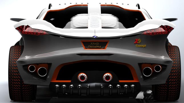 Bmw x9 салон