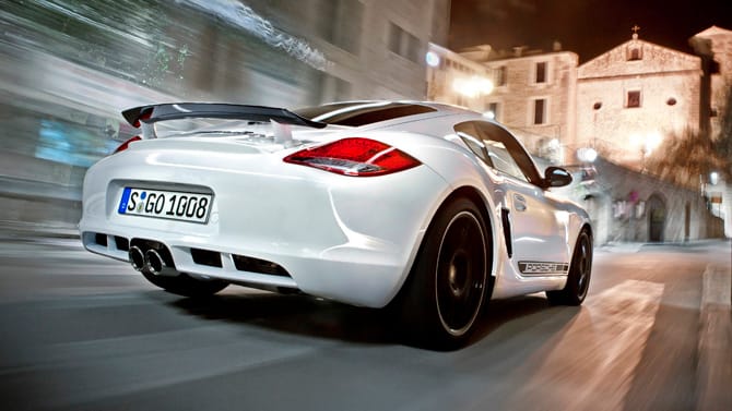 New Cayman R takes to the mountains | Top Gear