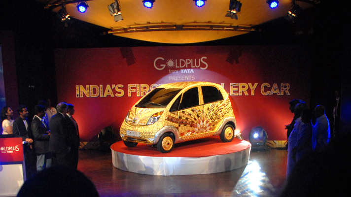 Tata nano gold car price discount
