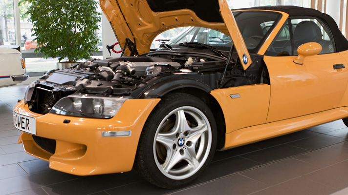 This is a V12-powered BMW Z3