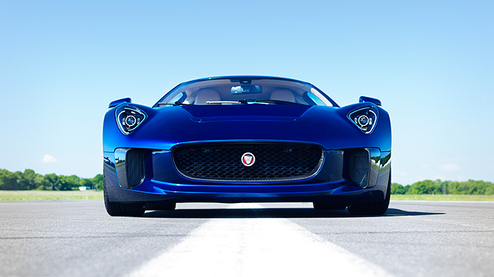 Top Gear drives the Jaguar C-X75