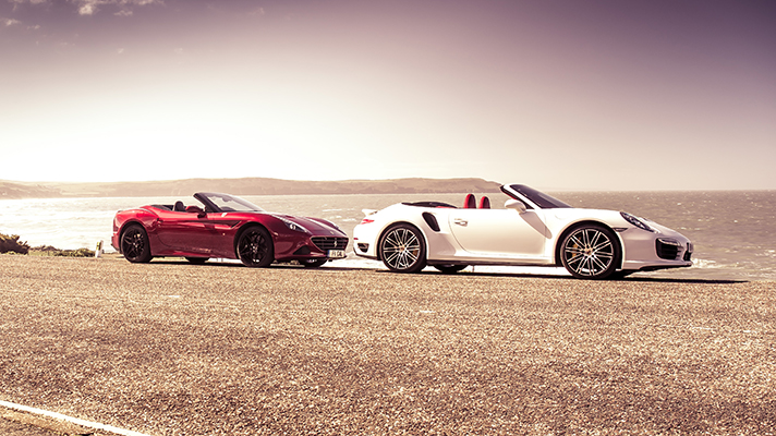 Ferrari California T Vs Porsche 911 Turbo
