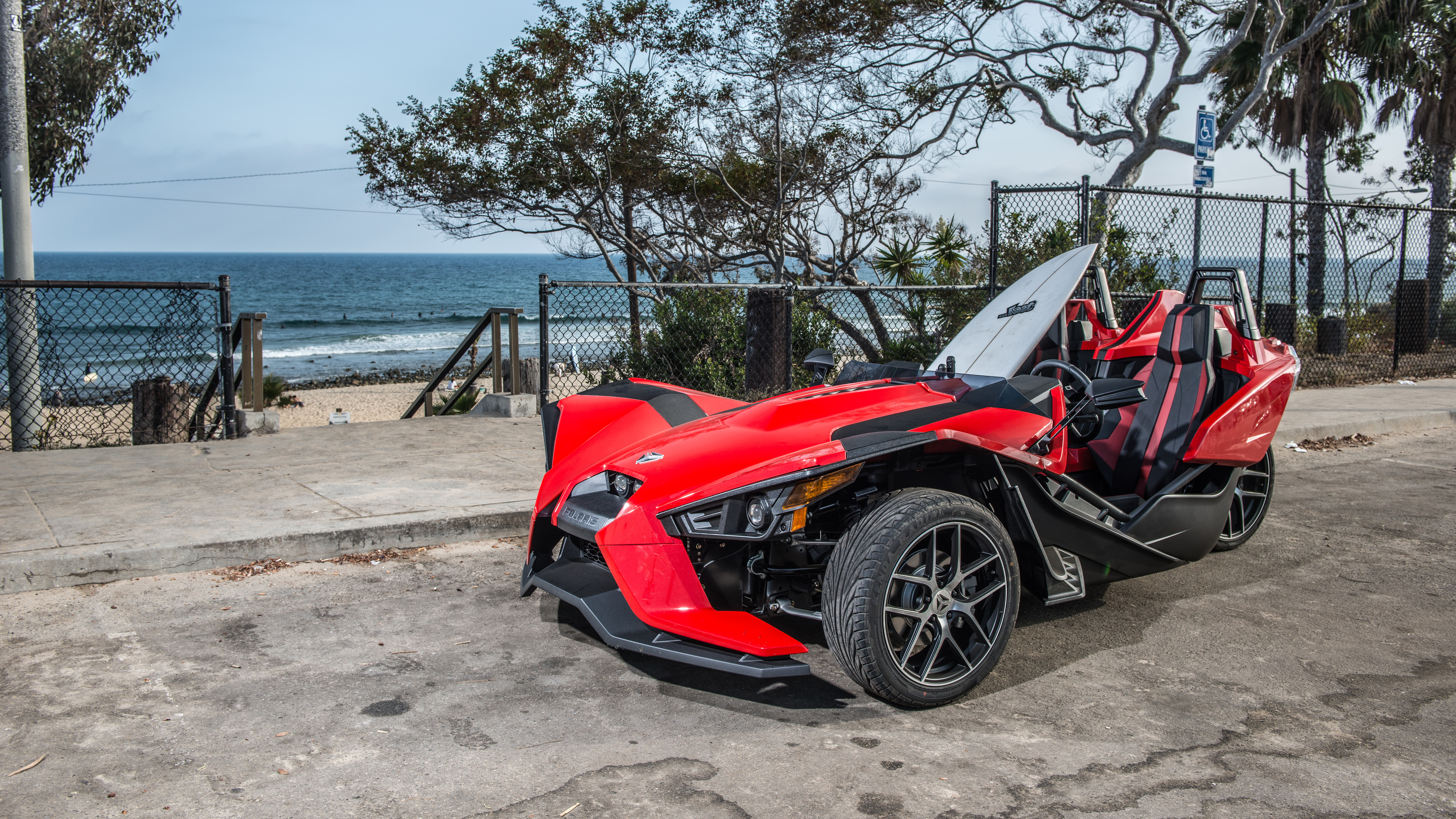 California’s bikers meet the Polaris Slingshot Top Gear