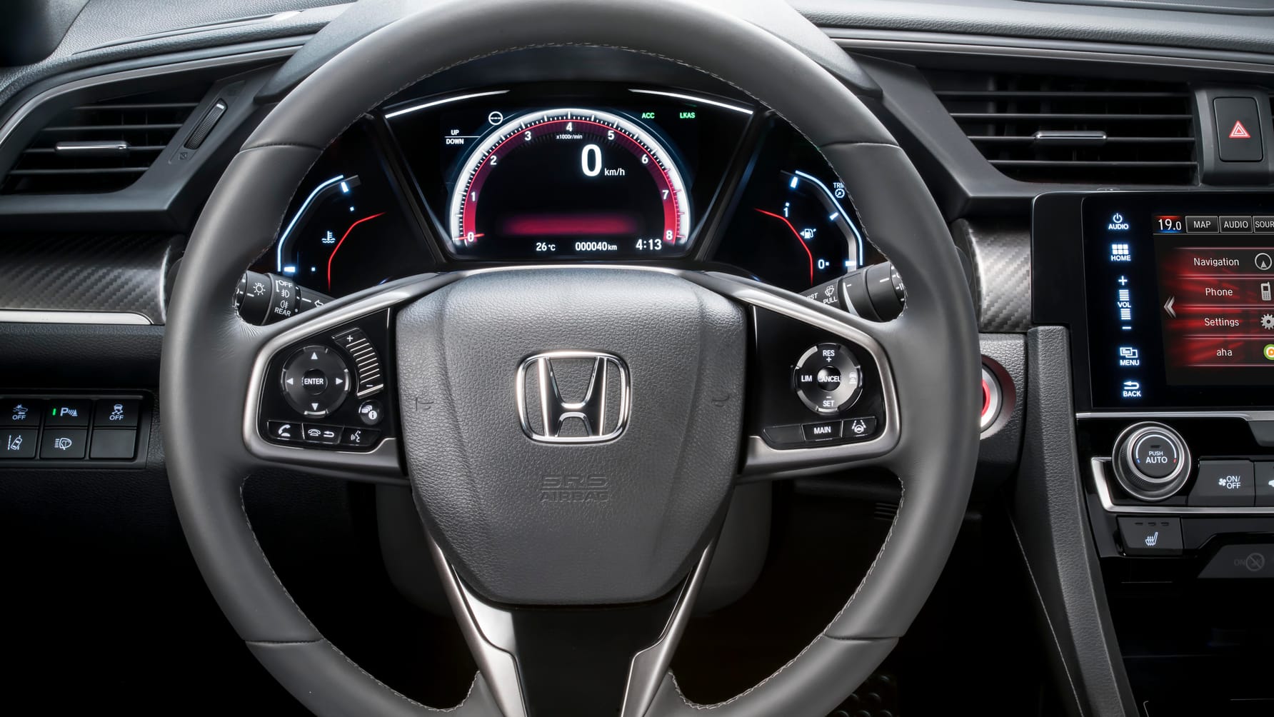 This is the brand new Honda Civic Top Gear