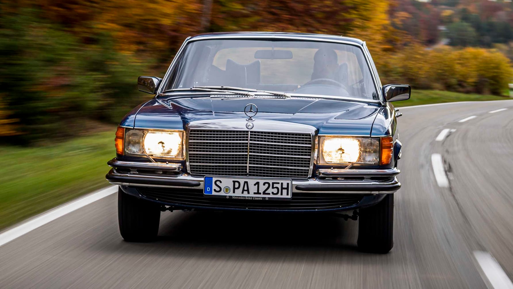 Feast your eyes on these retro MercedesBenz SClass models Top Gear