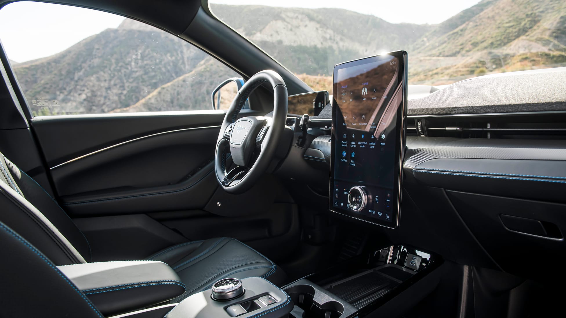 The big one: Ford Mustang Mach-E vs Tesla Model Y | Top Gear