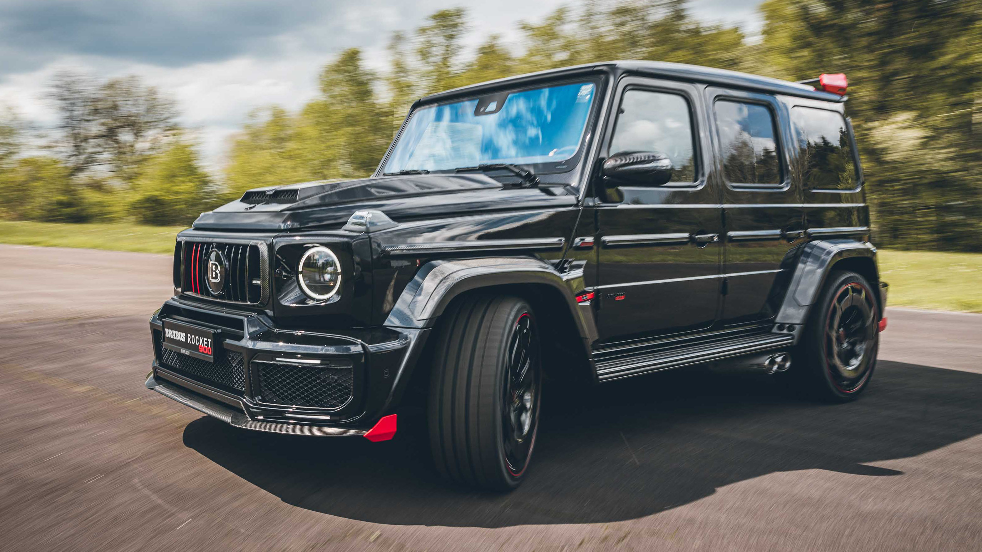 Brabus Has Put A Massive Wing On A G Wagen Top Gear Brabus Has Put A Massive Wing On A G Wagen Top Gear