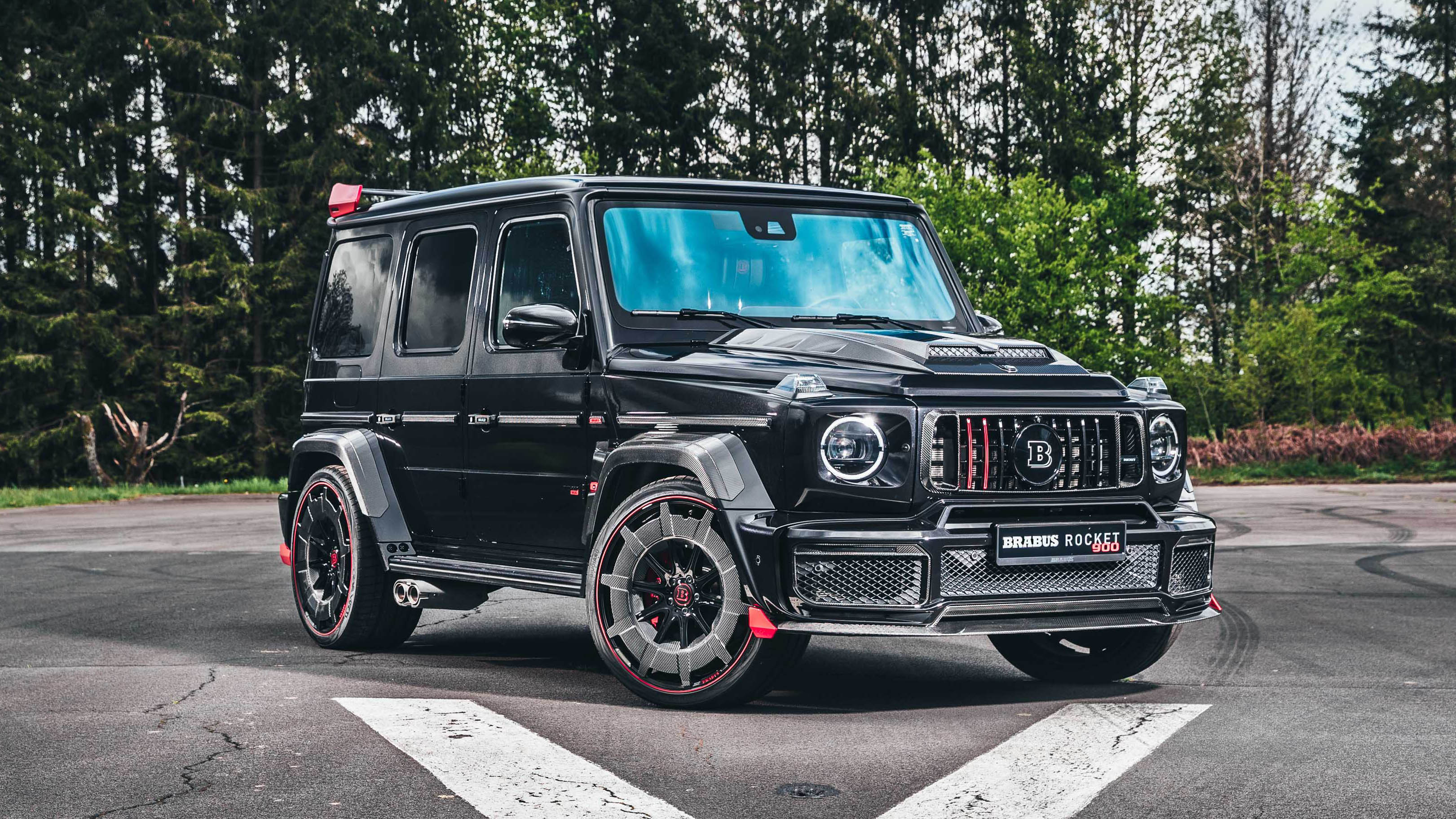 Brabus Has Put A Massive Wing On A G Wagen Top Gear