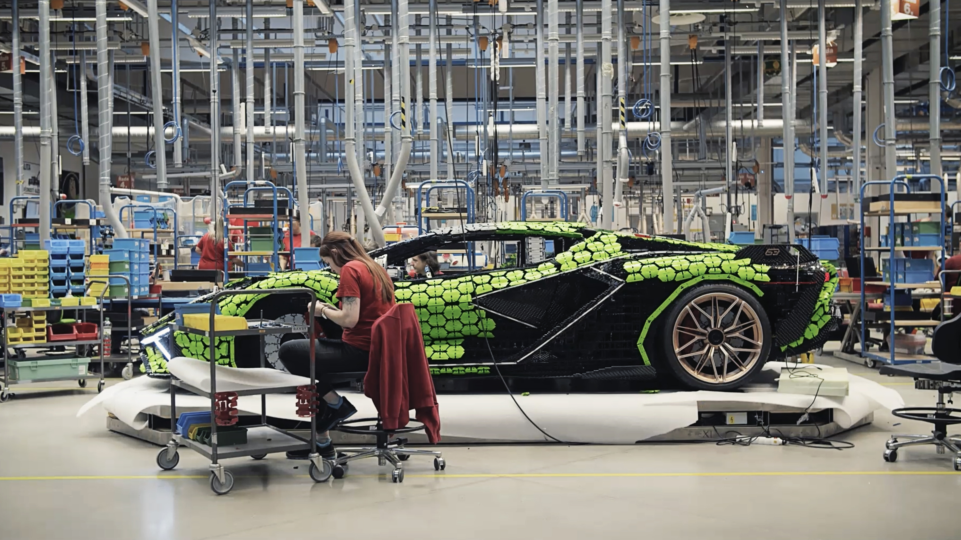 This full size Lego Sian is the most impractical Lambo ever Top Gear