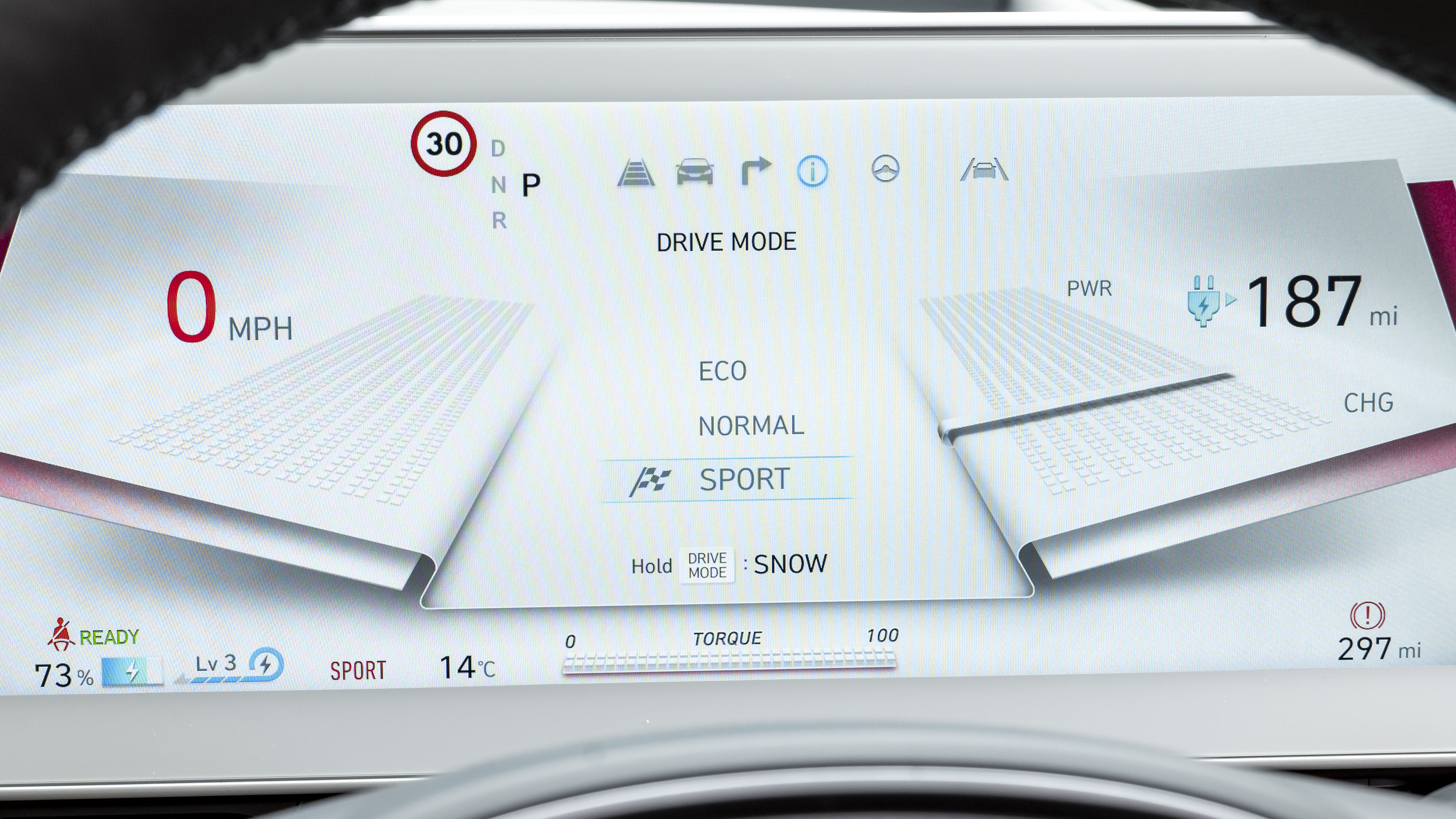 Hyundai Ioniq 5 interior dials