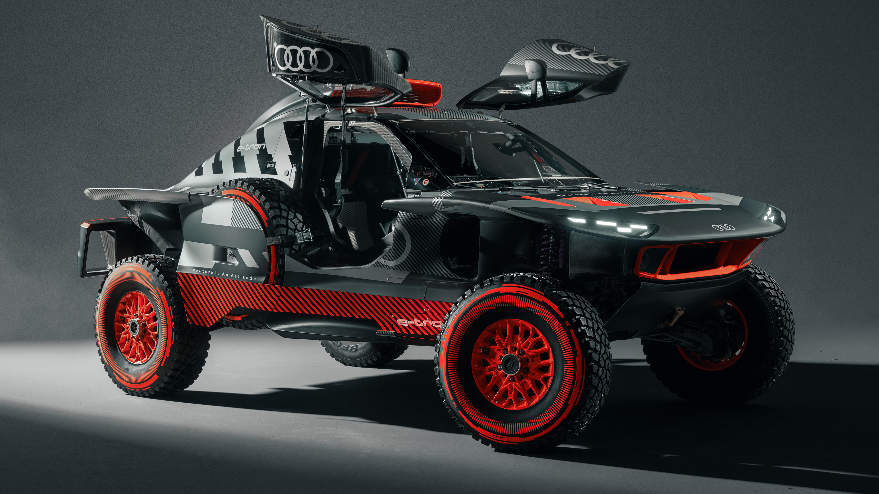 Audi RS Q e-tron: O futurístico carro do Dakar Audi 2023