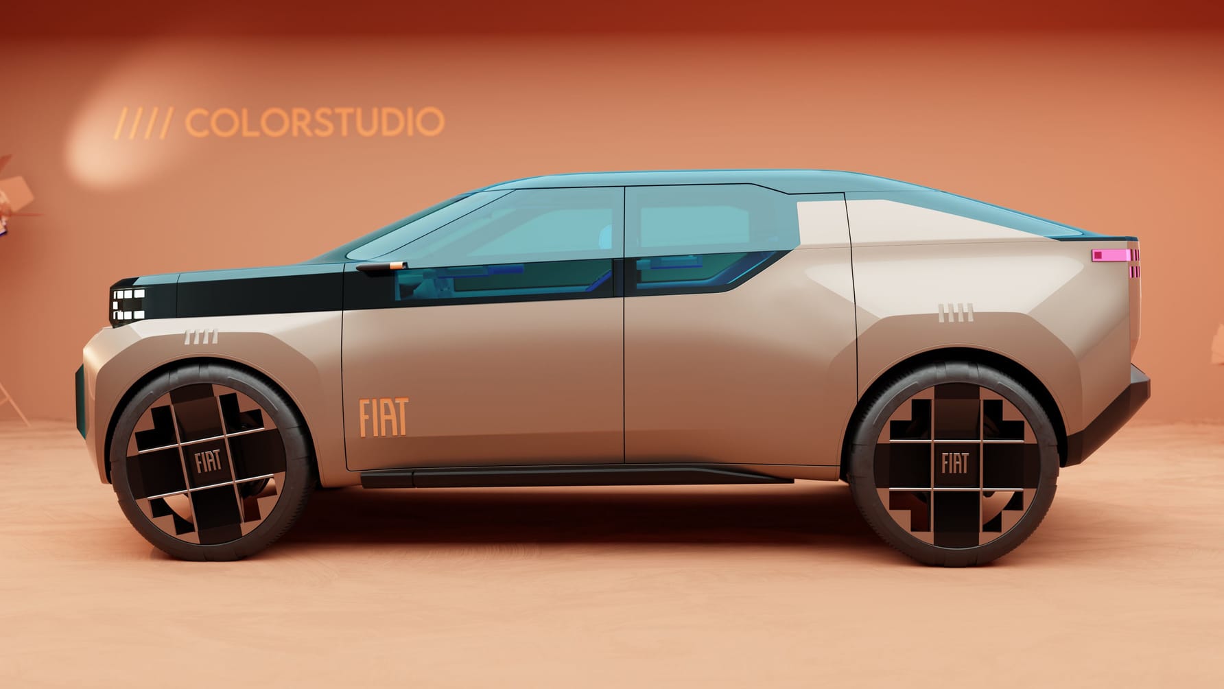 Surprise! Fiat reveals five Panda concepts including a pickup and ...